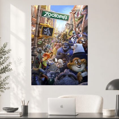 Zootopia Movie Hollywood Poster