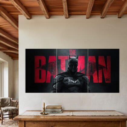 The Batman Robert Pattinson Split Poster