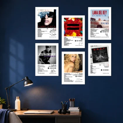 Global Music Artists Set Posters