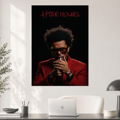 The Weeknd - After Hours Aesthetic Poster
