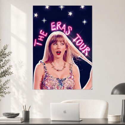The Eras Tour - Neon Sign Art Aesthetic Poster