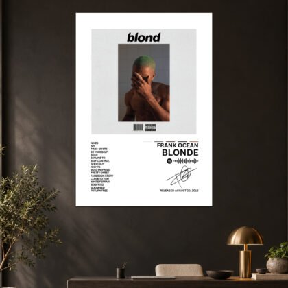 Frank Ocean Blonde Album Poster