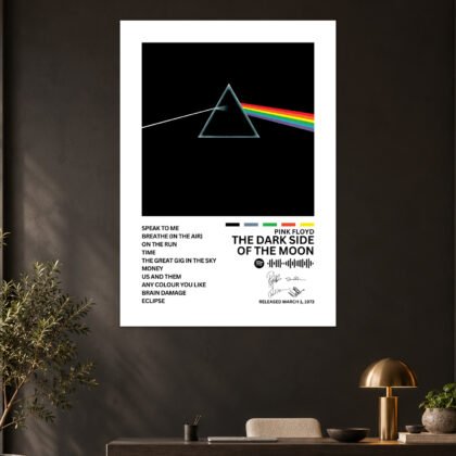 Pink Floyd The Dark Side Of The Moon Album Poster