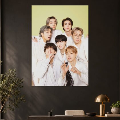 BTS - Butter Era Portraits Aesthetic Poster