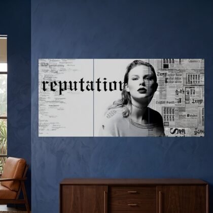 Taylor Swift Reputation Split Poster