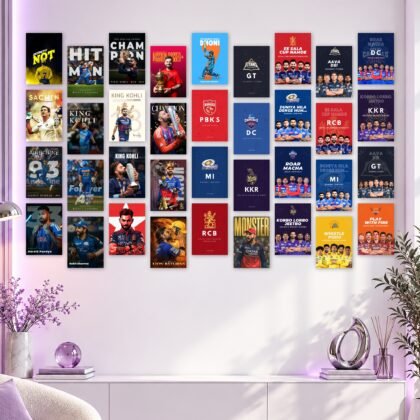 Cricket and IPL Mega Gallery Set Posters